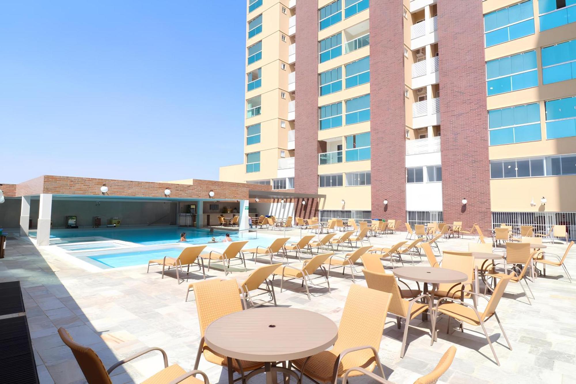Piazza Diroma Com Acesso Ao Acqua Park Apartment Caldas Novas Bagian luar foto