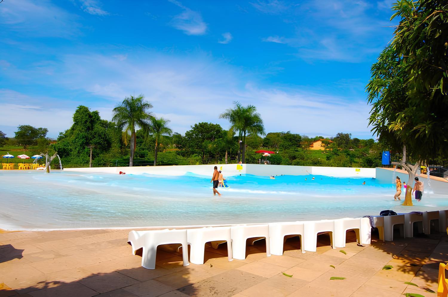 Piazza Diroma Com Acesso Ao Acqua Park Apartment Caldas Novas Bagian luar foto