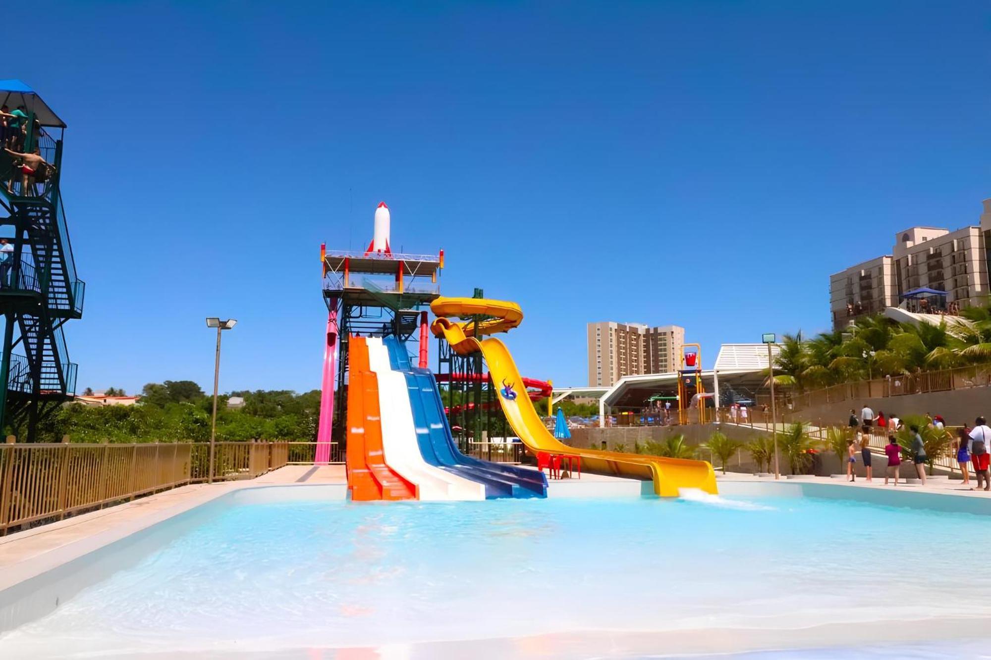 Piazza Diroma Com Acesso Ao Acqua Park Apartment Caldas Novas Bagian luar foto